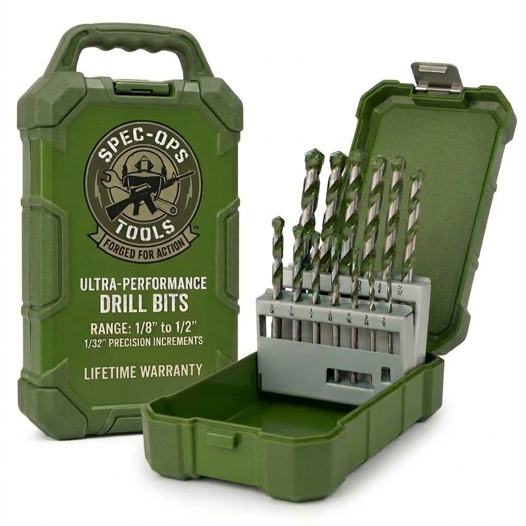 15 Piece Multi-Purpose Drill Bit Set
